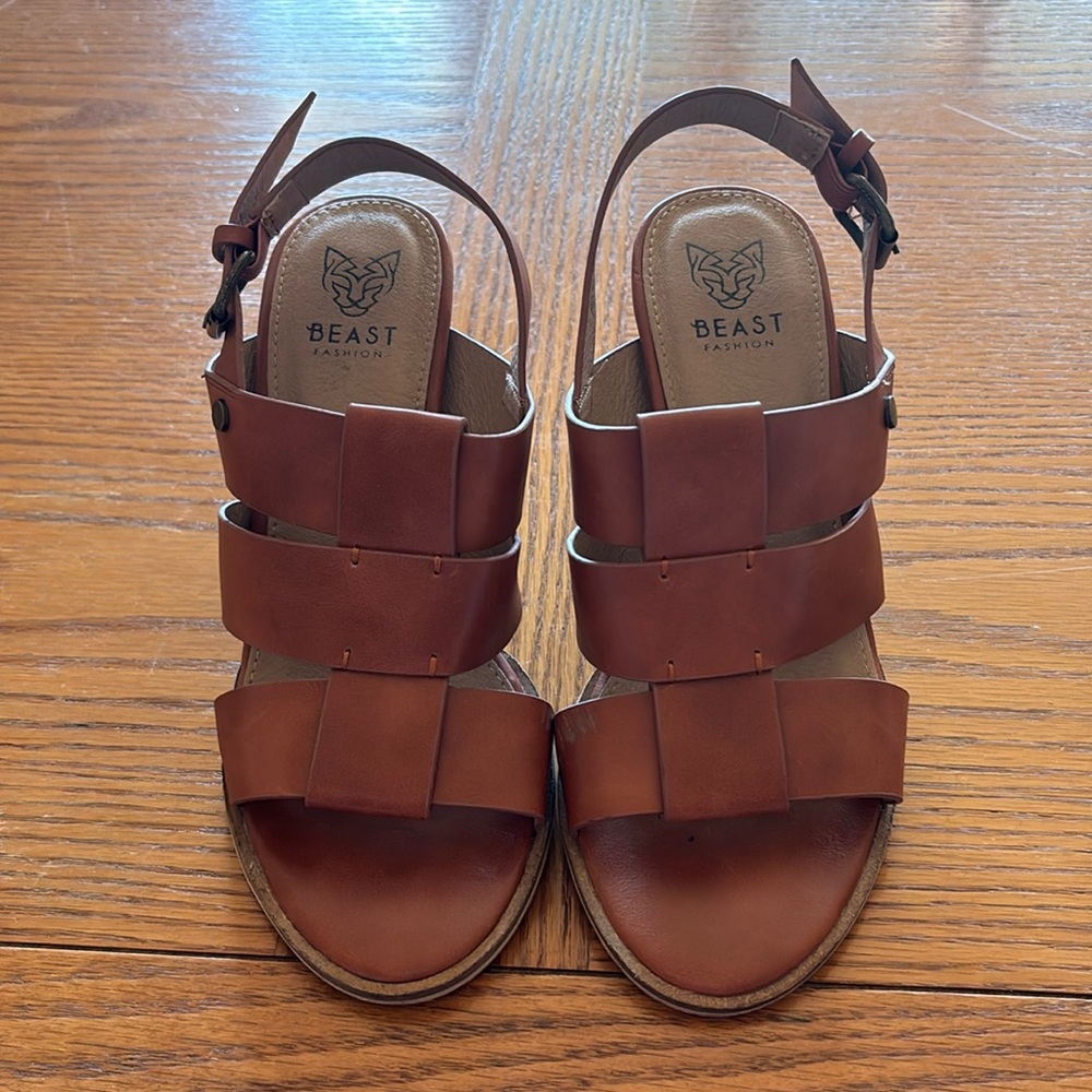 Pre-loved Beast fashion sandals